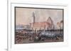 View of Peters Thor in Leipzig, 19th October 1813-Balthasar Wigand-Framed Giclee Print