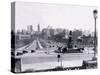 View of Philadelphia from Art Museum Steps-null-Stretched Canvas