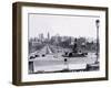 View of Philadelphia from Art Museum Steps-null-Framed Photo