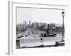 View of Philadelphia from Art Museum Steps-null-Framed Photo