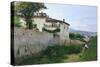 View of Piagentina, 1863-Silvestro Lega-Stretched Canvas