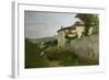 View of Piagentina, 1863-Silvestro Lega-Framed Giclee Print