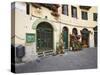 View of Piazza Anfiteatro, Lucca, Italy-Dennis Flaherty-Stretched Canvas