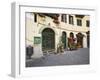 View of Piazza Anfiteatro, Lucca, Italy-Dennis Flaherty-Framed Photographic Print