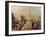 View of Piazza Del Campidoglio and Cordonata, Rome-Canaletto-Framed Giclee Print