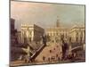 View of Piazza Del Campidoglio and Cordonata, Rome-Canaletto-Mounted Giclee Print