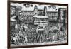 View of Piazza Del Castello, Turin, During Ostension of Holy Shroud, 4th May 1613-Antonio Tempesta-Framed Giclee Print