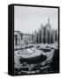 View of Piazza Del Duomo and Cathedral-null-Framed Stretched Canvas