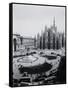 View of Piazza Del Duomo and Cathedral-null-Framed Stretched Canvas