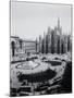 View of Piazza Del Duomo and Cathedral-null-Mounted Photographic Print