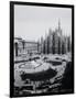 View of Piazza Del Duomo and Cathedral-null-Framed Photographic Print