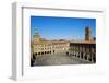 View of Piazza Maggiore, Palazzo Del Podesta, Bologna, Emilia-Romagna, Italy, Europe-Bruno Morandi-Framed Photographic Print