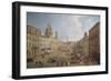 View of Piazza Navona-Gaspar van Wittel-Framed Giclee Print