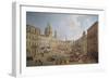 View of Piazza Navona-Gaspar van Wittel-Framed Giclee Print