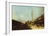 View of Piazza San Marco in Venice-Francesco Guardi-Framed Giclee Print