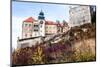 View of Pieskowa Skala Castle and Garden, Medieval Building near Krakow, Poland-Curioso Travel Photography-Mounted Photographic Print