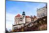 View of Pieskowa Skala Castle and Garden, Medieval Building near Krakow, Poland-Curioso Travel Photography-Mounted Photographic Print
