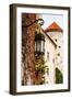 View of Pieskowa Skala Castle and Garden, Medieval Building near Krakow, Poland-Curioso Travel Photography-Framed Photographic Print