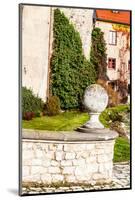 View of Pieskowa Skala Castle and Garden, Medieval Building near Krakow, Poland-Curioso Travel Photography-Mounted Photographic Print