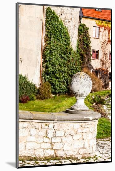 View of Pieskowa Skala Castle and Garden, Medieval Building near Krakow, Poland-Curioso Travel Photography-Mounted Photographic Print