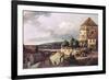 View of Pirna-Canaletto-Framed Premium Giclee Print