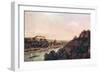 View of Pirna-Canaletto-Framed Art Print