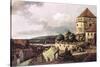 View of Pirna-Canaletto-Stretched Canvas