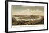 View of Pittsburgh & Allegheny, 1874-Krebs-Framed Giclee Print