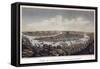 View Of Pittsburgh And Allegheny Pennsylvania 1874-Vintage Lavoie-Framed Stretched Canvas