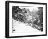 View of Plane Crash Responsible for Killing Carole Lombard-null-Framed Photographic Print