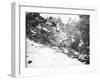 View of Plane Crash Responsible for Killing Carole Lombard-null-Framed Photographic Print