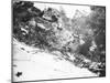 View of Plane Crash Responsible for Killing Carole Lombard-null-Mounted Photographic Print