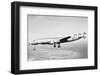 View of Plane Flying over Hawaii-Bettmann-Framed Photographic Print