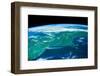 View of planet Earth from space showing American Northeast area-null-Framed Photographic Print