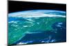 View of planet Earth from space showing American Northeast area-null-Mounted Photographic Print