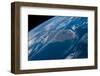 View of planet Earth from space showing Florida, USA-null-Framed Photographic Print