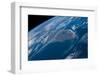 View of planet Earth from space showing Florida, USA-null-Framed Photographic Print