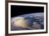 View of planet Earth from space showing North America near Nova Scotia, Canada-null-Framed Photographic Print