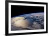 View of planet Earth from space showing North America near Nova Scotia, Canada-null-Framed Photographic Print