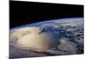 View of planet Earth from space showing North America near Nova Scotia, Canada-null-Mounted Photographic Print