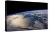 View of planet Earth from space showing North America near Nova Scotia, Canada-null-Stretched Canvas