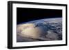 View of planet Earth from space showing North America near Nova Scotia, Canada-null-Framed Photographic Print