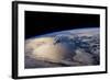 View of planet Earth from space showing North America near Nova Scotia, Canada-null-Framed Photographic Print