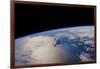 View of planet Earth from space showing North America near Nova Scotia, Canada-null-Framed Photographic Print