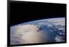 View of planet Earth from space showing North America near Nova Scotia, Canada-null-Framed Photographic Print