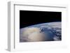 View of planet Earth from space showing North America near Nova Scotia, Canada-null-Framed Photographic Print