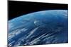 View of planet Earth from space showing South Korea region-null-Mounted Photographic Print