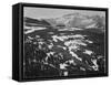 View Of Plateau Snow Covered Mountain In Bkgd "Long's Peak Rocky Mountain NP" Colorado. 1933-1942-Ansel Adams-Framed Stretched Canvas