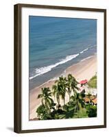 View of Playa Gaviotas from the El Cid El Moro Hotel, Mazatlan, Mexico-Charles Sleicher-Framed Photographic Print