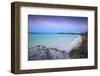 View of Playa Larga at Sunset, Cayo Coco, Jardines Del Rey, Ciego De Avila Province, Cuba-Jane Sweeney-Framed Photographic Print